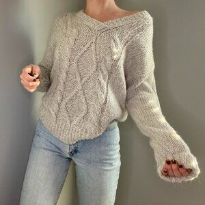 Forever 21 Women's Grey Jumper